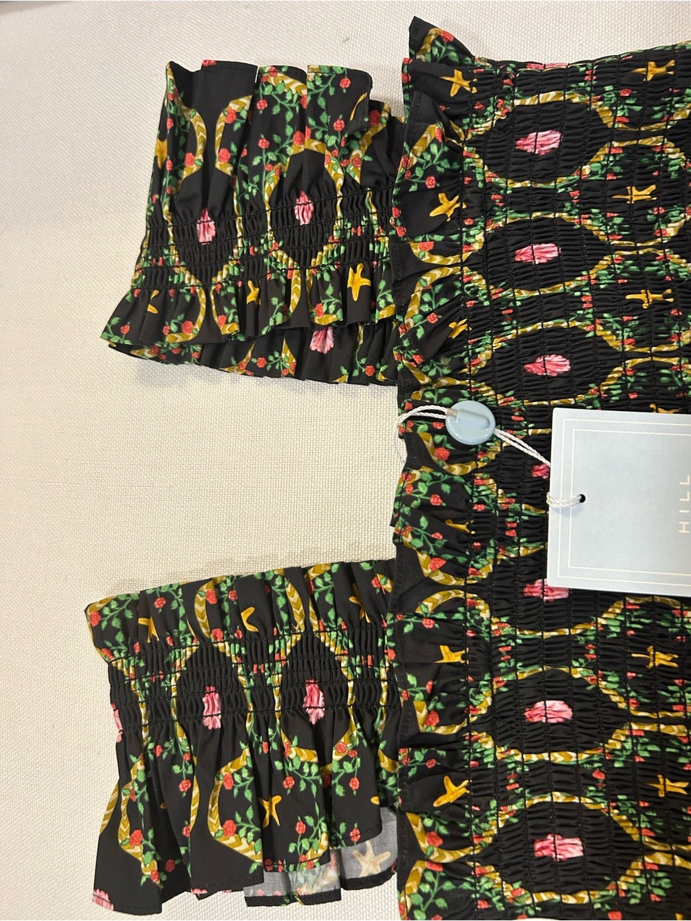 Hill House Chelsea Set-New with Tags Top/Skirt set PERFECT LATE SUMMER xxs/xs - Picture 3 of 10